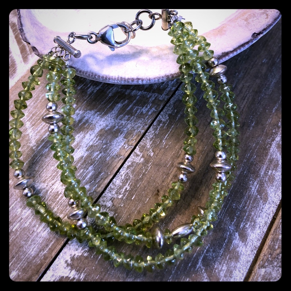 Sterling and paradox bracelet..